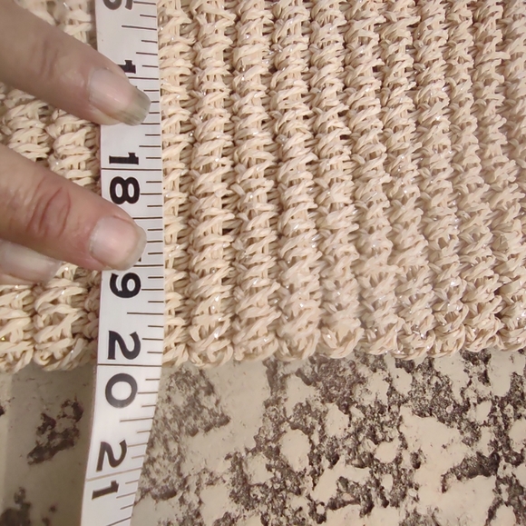 Natural tote bag Nwt - Picture 10 of 13